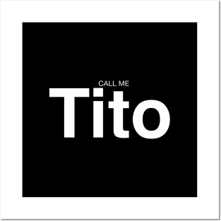 CALL ME TITO FILIPINO UNCLE POCKET DESIGN SHIRT Posters and Art